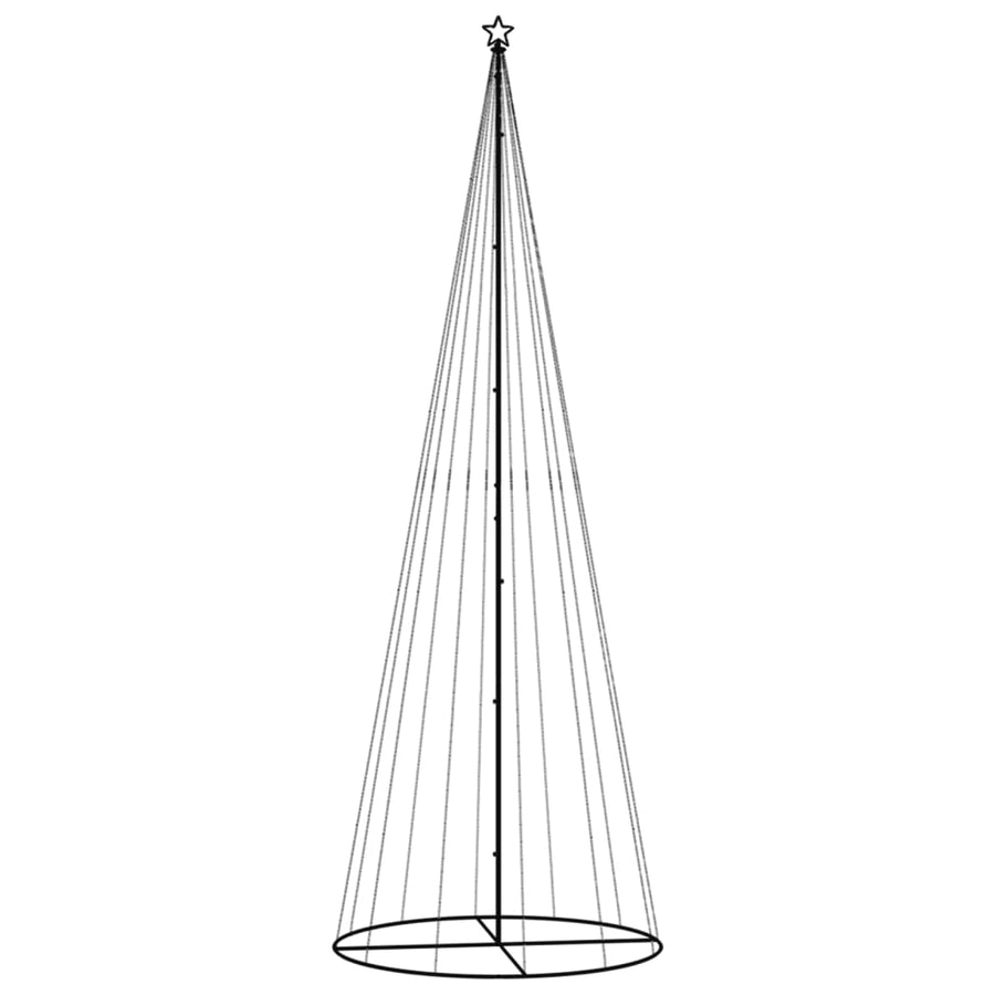 Kegelkerstboom 732 LED's warmwit 160x500 cm