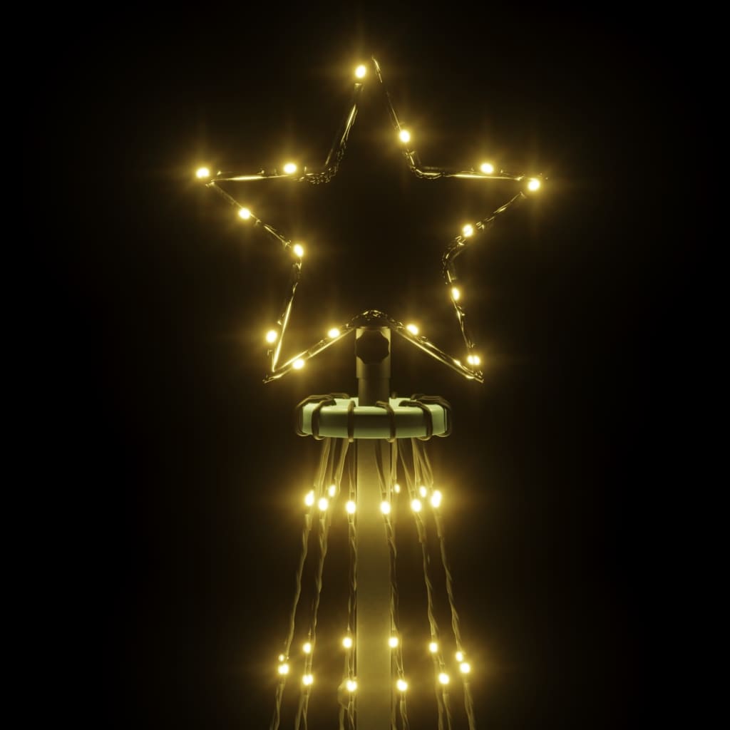Kegelkerstboom 732 LED's warmwit 160x500 cm
