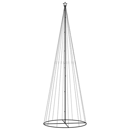 Kegelkerstboom 732 LED's koudwit 160x500 cm