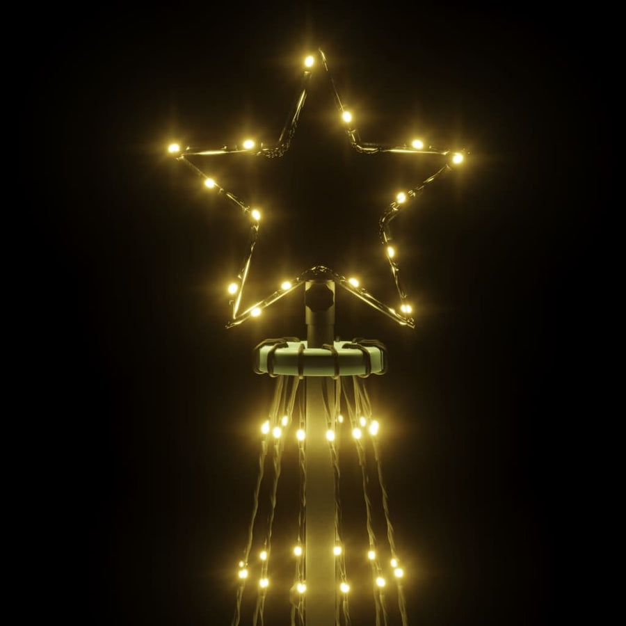 Kerstboom Met Grondpin 732 Led's 500 Cm 500 x 160 cm Warmwit