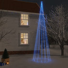 Kerstboom met grondpin 1134 LED's blauw 800 cm 800 x 230 cm Blauw