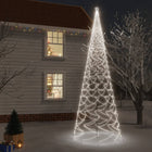 Kerstboom Met Grondpin 3000 Led's Koudwit 800 Cm