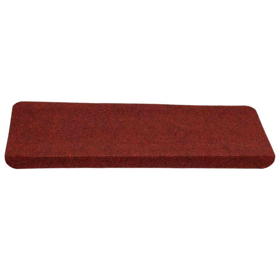Trapmatten Zelfklevend 65X24,5X3,5 Cm 15 Rood Rechthoekig (65 x 24,5 cm)