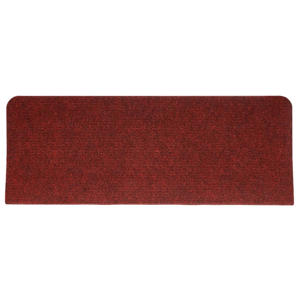 Trapmatten Zelfklevend 65X24,5X3,5 Cm 15 Rood Rechthoekig (65 x 24,5 cm)