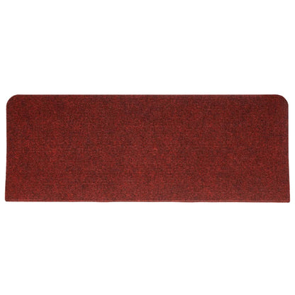 Trapmatten Zelfklevend 65X24,5X3,5 Cm 15 Rood Rechthoekig (65 x 24,5 cm)