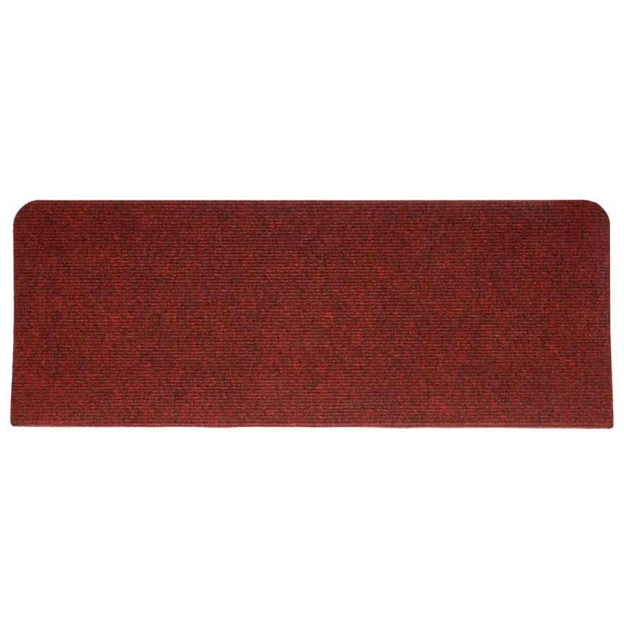 Trapmatten Zelfklevend 65X24,5X3,5 Cm 15 Rood Rechthoekig (65 x 24,5 cm)