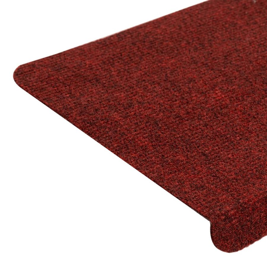 Trapmatten Zelfklevend 65X24,5X3,5 Cm 15 Rood Rechthoekig (65 x 24,5 cm)