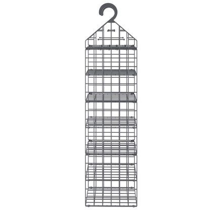 Kastorganiser hangend met 7 schappen