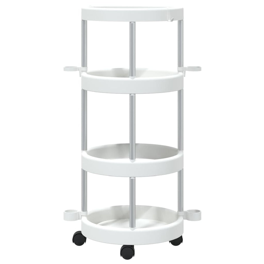 Schoonmaakwagen Met Opbergmand Aluminium