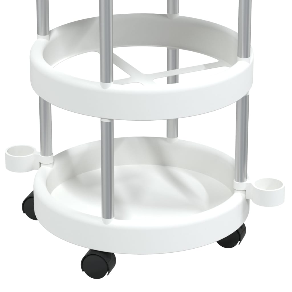 Schoonmaakwagen Met Opbergmand Aluminium