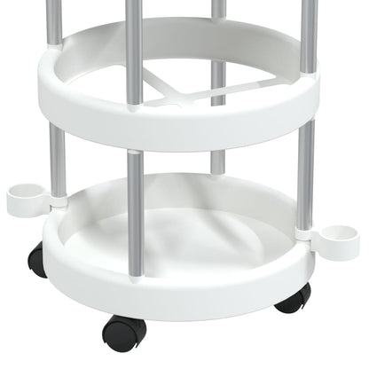 Schoonmaakwagen Met Opbergmand Aluminium
