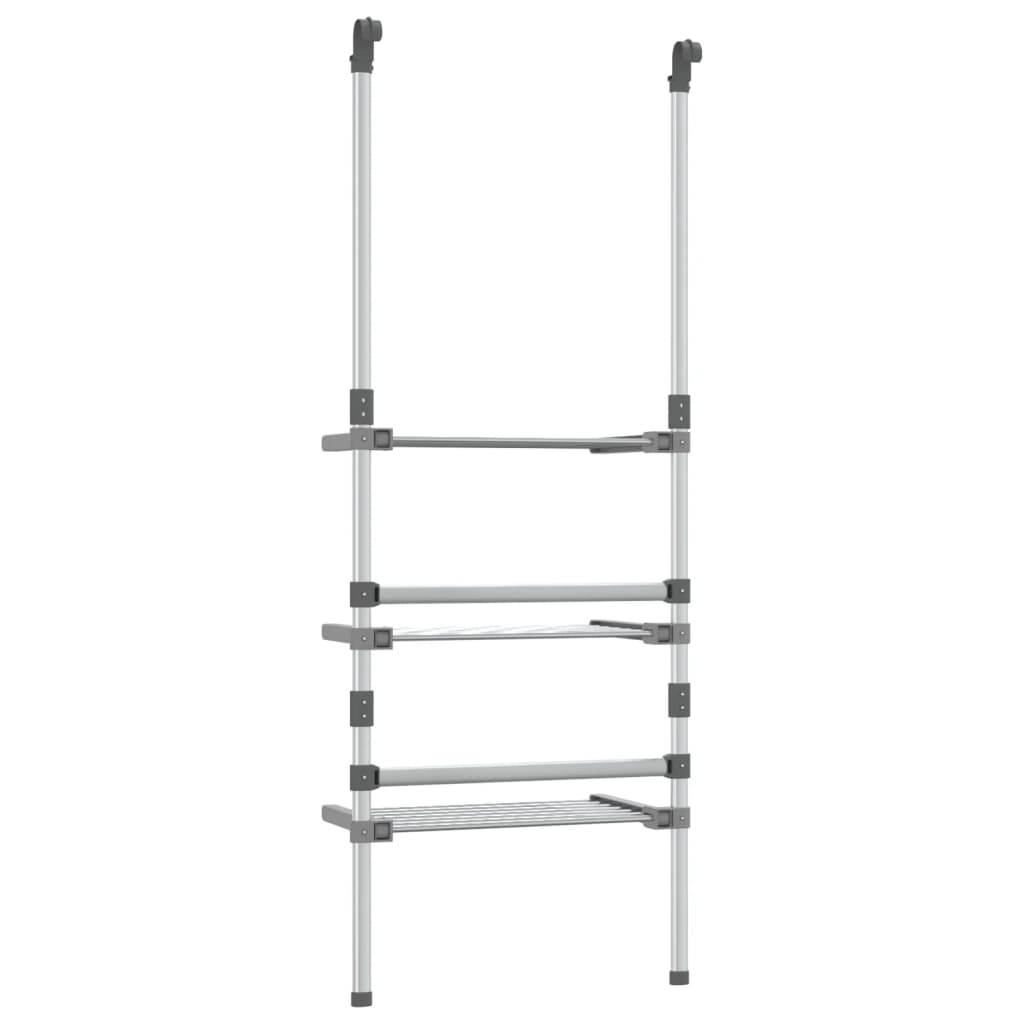 Droogrek 3-Laags Hangend Aluminium 50 x 25 x 135 cm