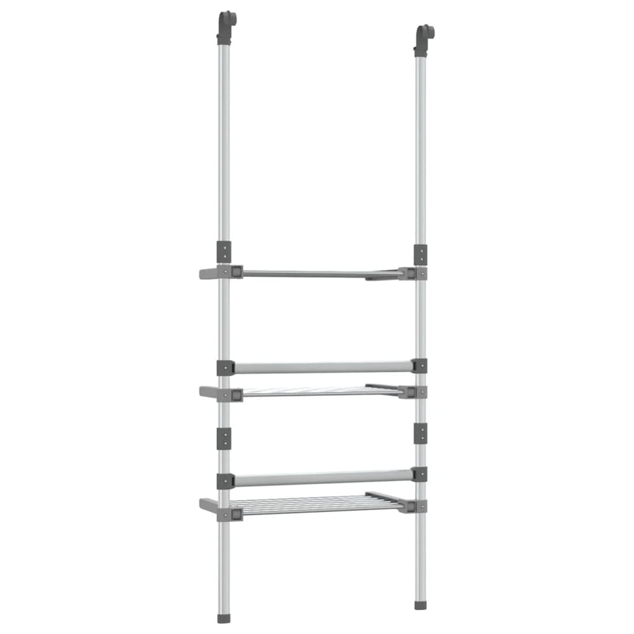 Droogrek 3-Laags Hangend Aluminium 50 x 25 x 135 cm