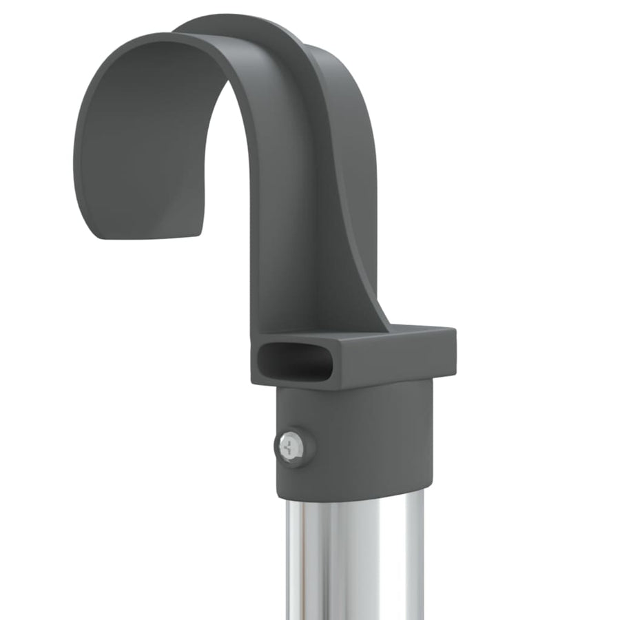 Droogrek 3-Laags Hangend Aluminium 50 x 25 x 135 cm