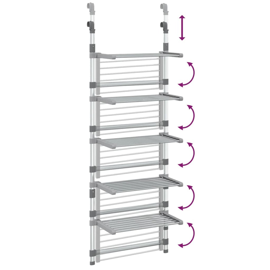Droogrek 5-Laags Hangend Aluminium