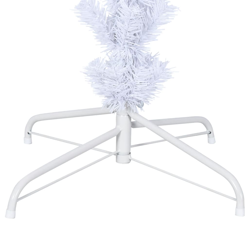 Kunstkerstboom Met Standaard Omgekeerd 240 Cm 240 x 120 cm Wit