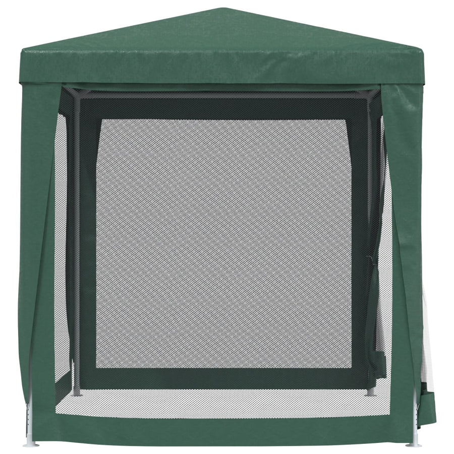 Partytent Met 4 Mesh Zijwanden 2X2 M Hdpe Groen 2 x 2 m