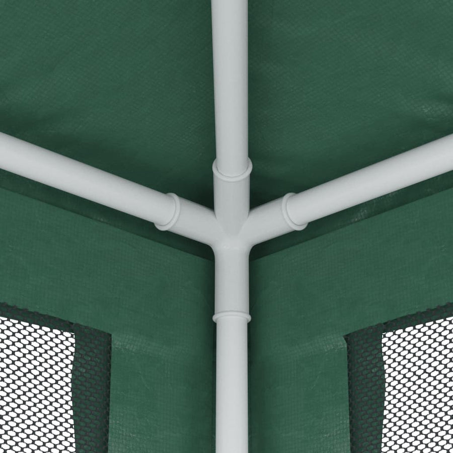 Partytent Met 4 Mesh Zijwanden 2X2 M Hdpe Groen 2 x 2 m