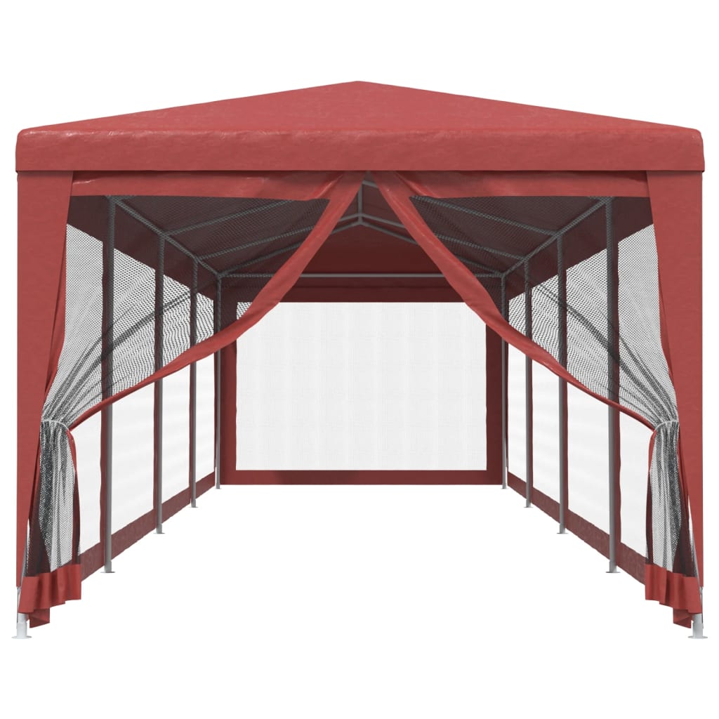 Partytent Met 10 Mesh Zijwanden Hdpe 1