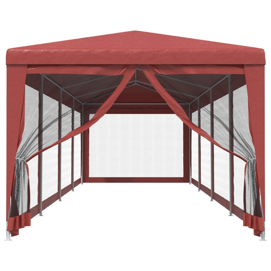 Partytent Met 10 Mesh Zijwanden Hdpe 1