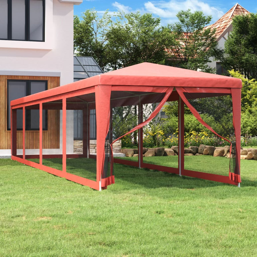 Partytent Met 10 Mesh Zijwanden Hdpe 1