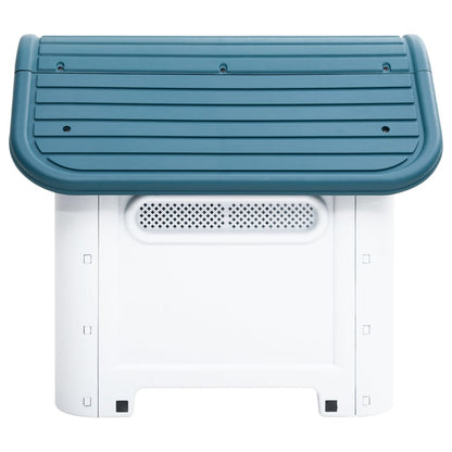 Hondenhok 59X75X66 Cm Polypropeen Blauw