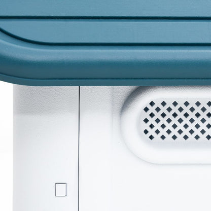 Hondenhok 59X75X66 Cm Polypropeen Blauw