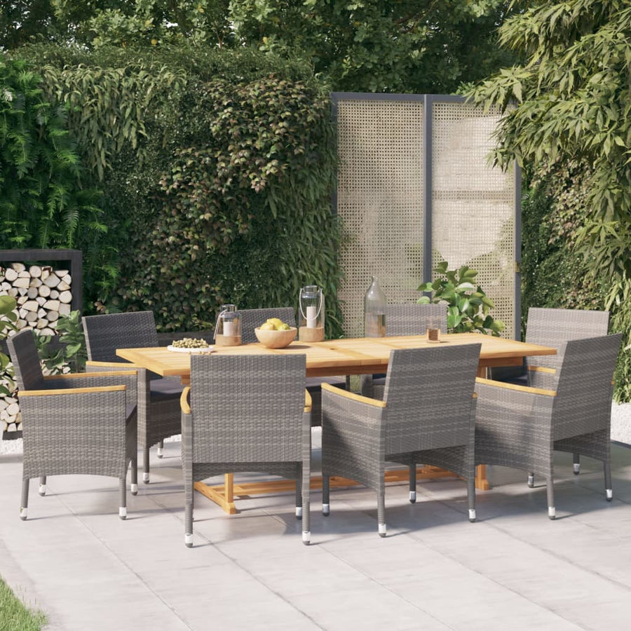 9-Delige Tuinset Met Kussens 8