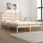 Bedframe Massief Grenenhout 160 x 200 cm Naturel