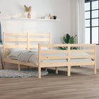 Bedframe Massief Grenenhout 160 x 200 cm Naturel