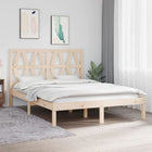 Solid pine bed frame 135x190 cm