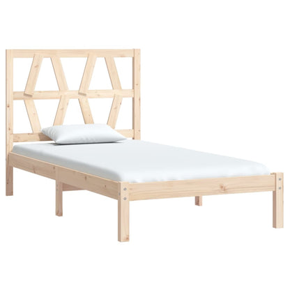 Bedframe massief grenenhout 90x200 cm