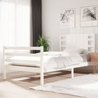 Bedframe Massief Grenenhout 100 x 200 cm Wit