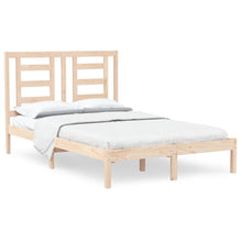 Bedframe Massief Grenenhout 120 x 200 cm Naturel