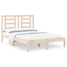 Bedframe Massief Grenenhout 140 x 200 cm Naturel