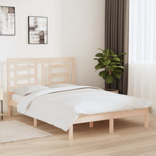 Bedframe Massief Grenenhout 140 x 200 cm Naturel