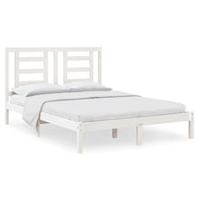 Bedframe Massief Grenenhout 140 x 200 cm Wit