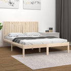 Bedframe Massief Grenenhout 160 x 200 cm Naturel