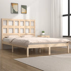 Bedframe Massief Grenenhout 160 x 200 cm Naturel