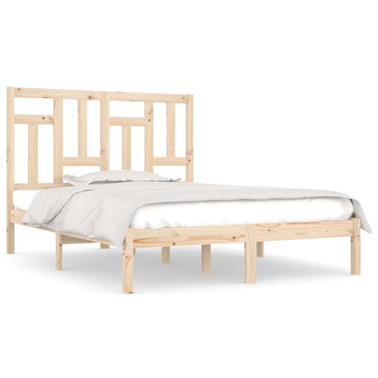 Bedframe Massief Grenenhout 160 x 200 cm Naturel
