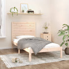 Solid wood bed frame 90x200 cm