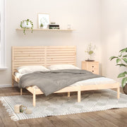 Bedframe massief grenenhout 200x200 cm