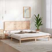 Bedframe massief grenenhout 200x200 cm