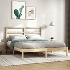 Bedframe Massief Grenenhout 160 x 200 cm Naturel