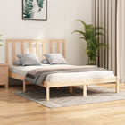 Bedframe Massief Grenenhout 160 x 200 cm Naturel