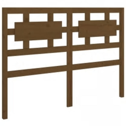 Bedframe Massief Hout 200 x 200 cm Honingbruin