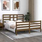 Bedframe Massief Hout 160 x 200 cm Honingbruin