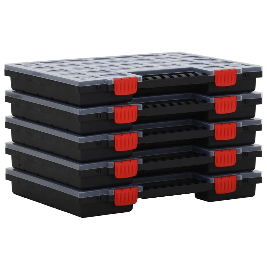 Assortimentsdozen 10 st 40x30x5 cm polypropeen