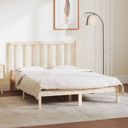 Bedframe massief grenenhout 135x190 cm Double 135 x 190 cm Naturel