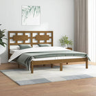 Bedframe Massief Grenenhout 160 x 200 cm Honingbruin